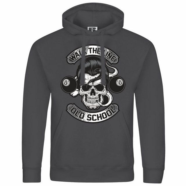 deinshirt Kapuzenpullover Herren Kapuzenpullover Walk the line Mit Print Mo günstig online kaufen