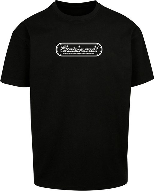 Merchcode T-Shirt The Skateboard Magazin Logo Oversize Tee günstig online kaufen