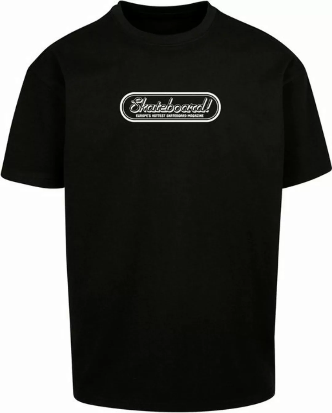 Merchcode T-Shirt The Skateboard Magazin Logo Oversize Tee günstig online kaufen