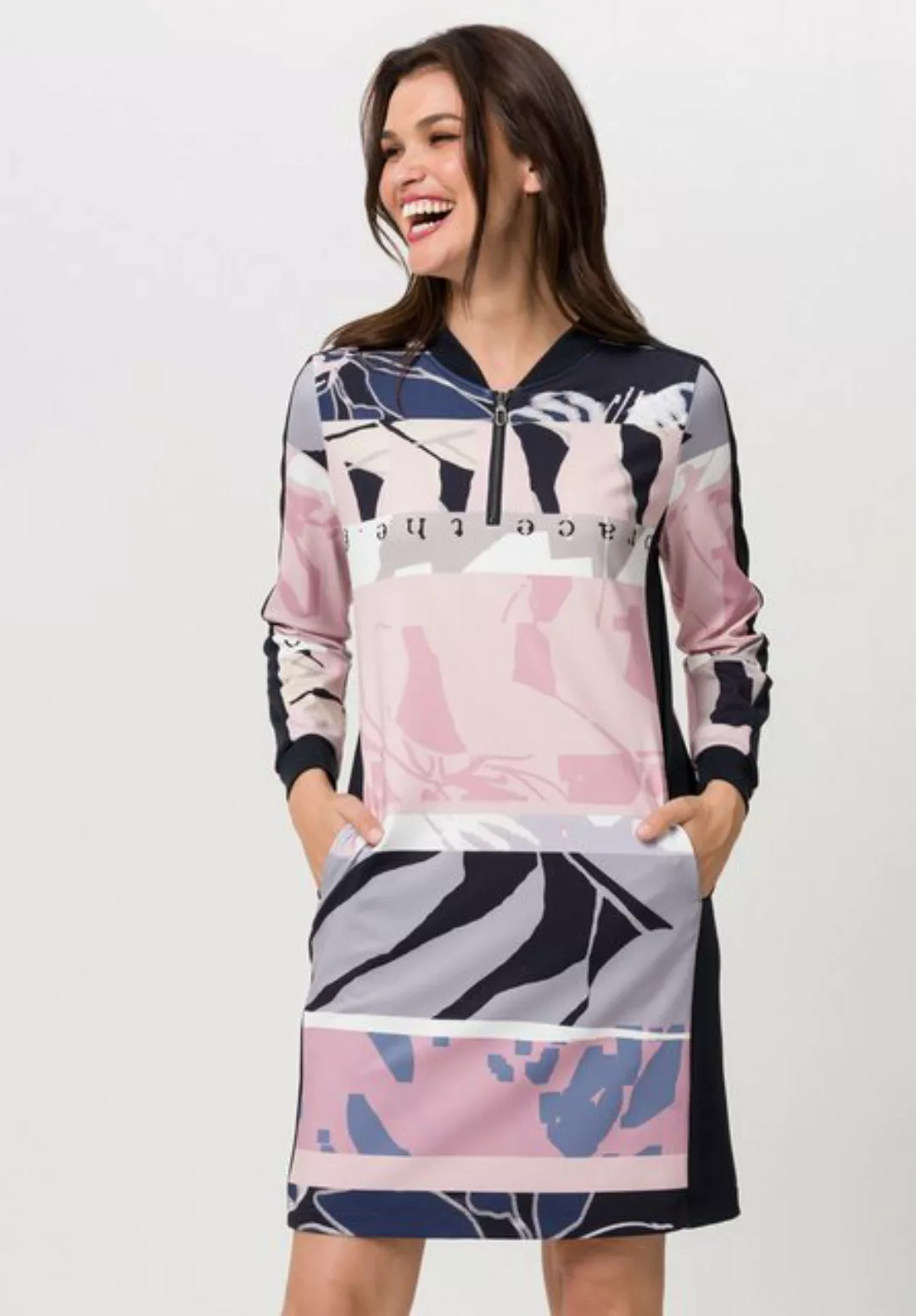 TUZZI Jerseykleid mit Alloverprint günstig online kaufen