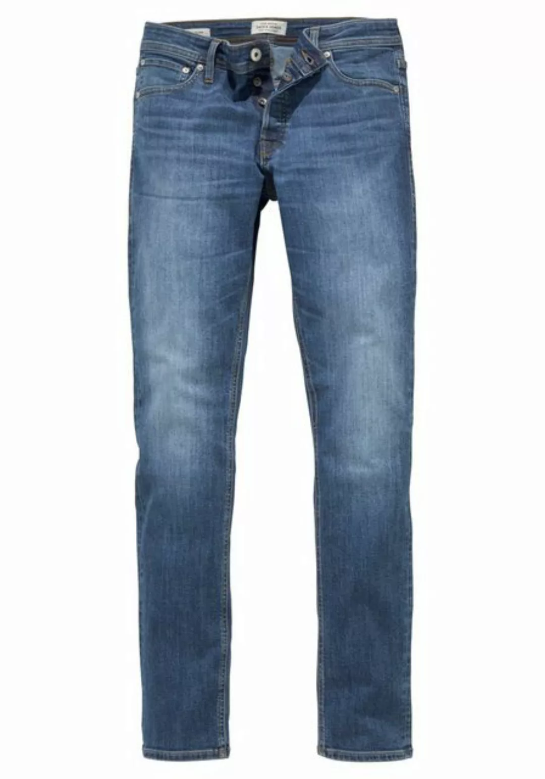 Jack & Jones Herren Jeans JJIGLENN JJORIGINAL AM 814 - Slim Fit - Blau - Bl günstig online kaufen