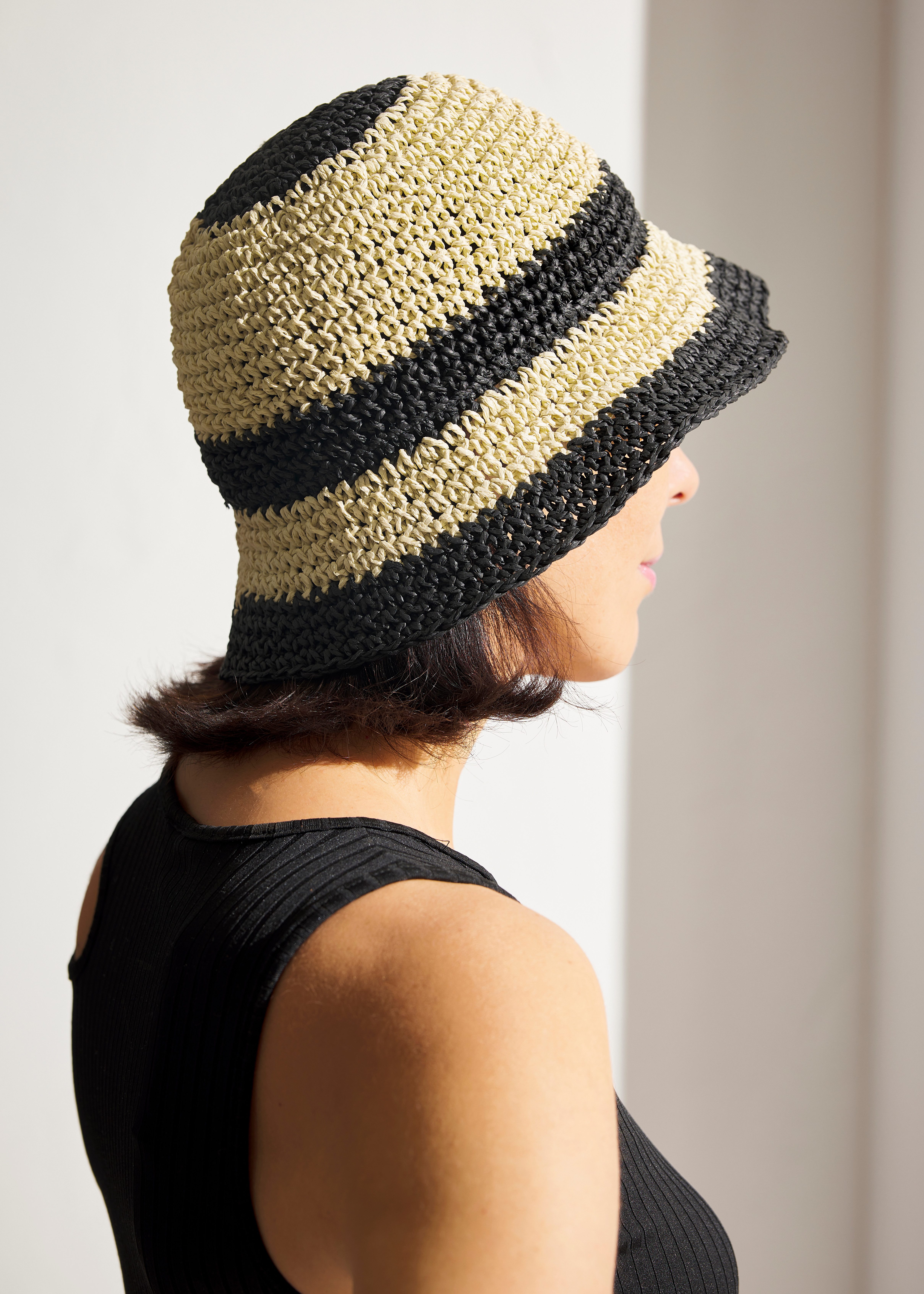 LASCANA Strohhut Bucket Hat aus Stroh, günstig online kaufen
