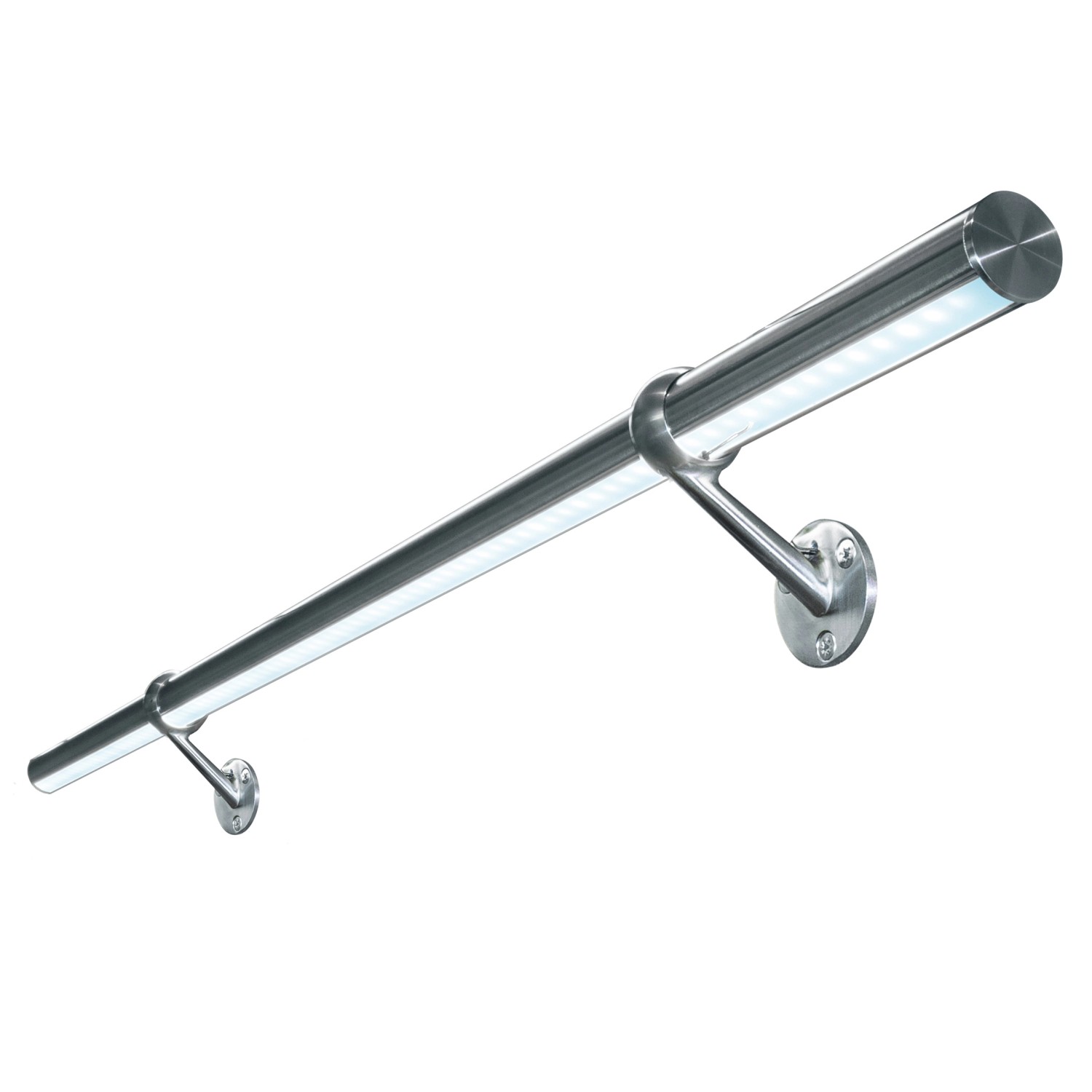 Treba LED-Handlauf-Set LightRail LR1 Ø 4,2 cm x 150 cm Aluminium Eloxiert günstig online kaufen