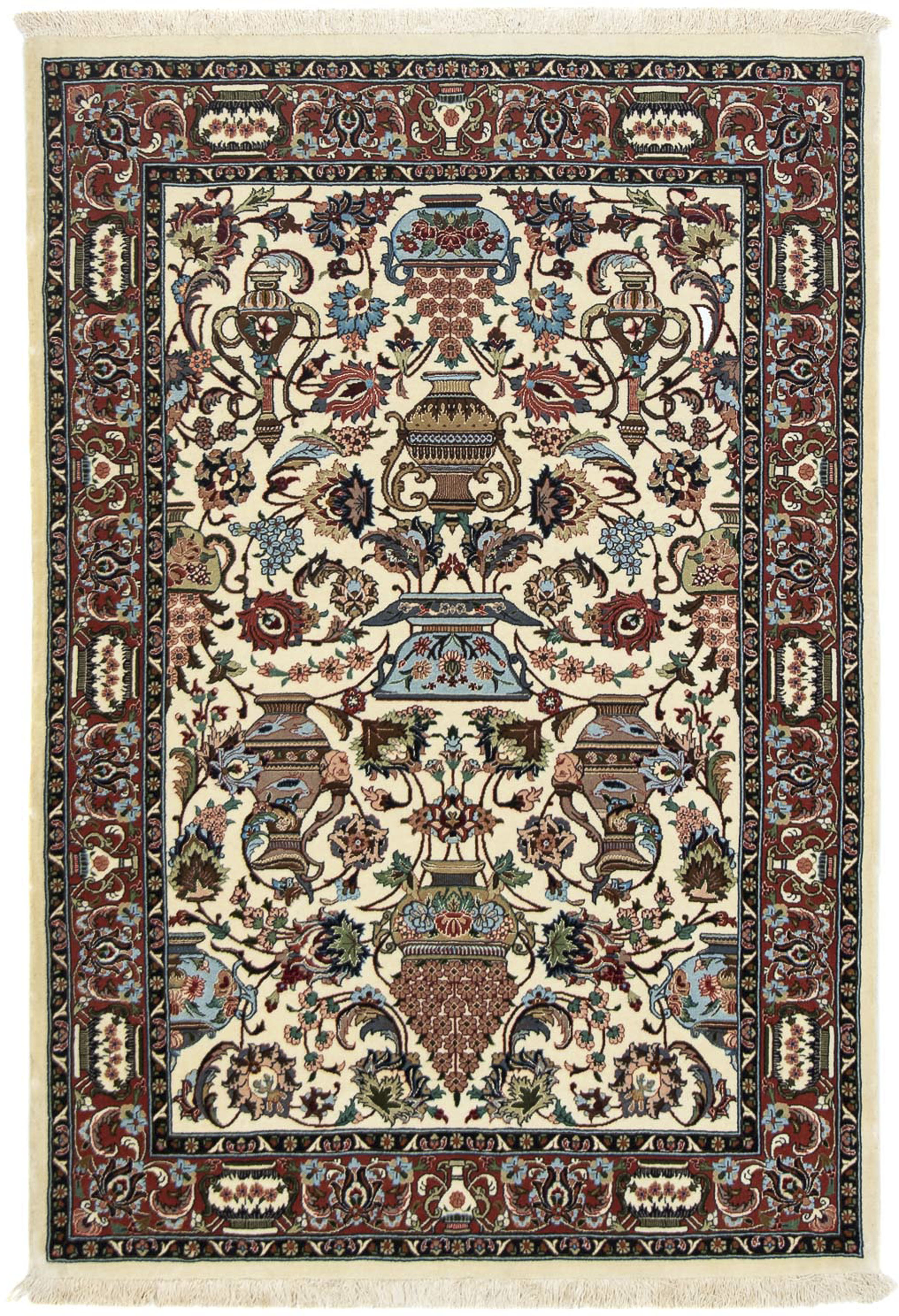 morgenland Orientteppich »Perser - Ghom - 154 x 102 cm - beige«, rechteckig günstig online kaufen