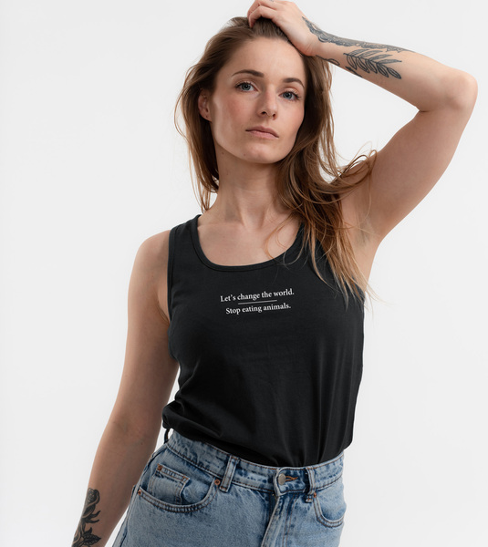 Tanktop Alex Let’s Change The World Aus Bio-baumwolle günstig online kaufen