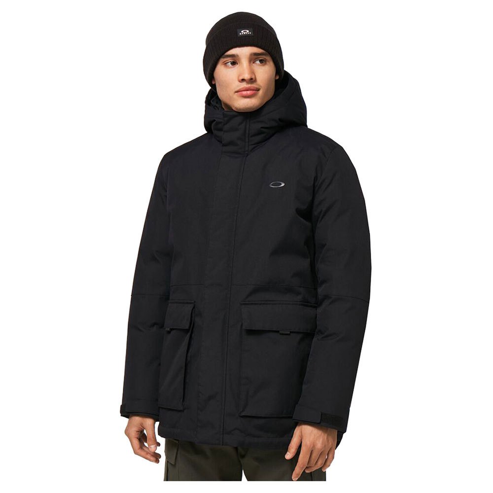 Oakley Apparel Long City Parka S Blackout günstig online kaufen