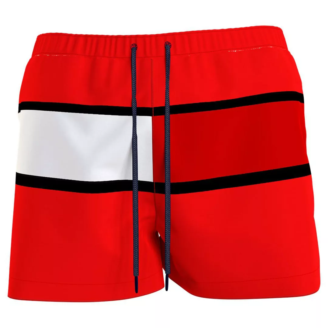 Tommy Hilfiger Underwear Mittelgroße Badeshorts Mit Kordelzug S Primary Red günstig online kaufen