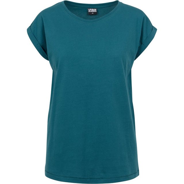 URBAN CLASSICS T-Shirt Urban Classics Damen Ladies Extended Shoulder Tee günstig online kaufen