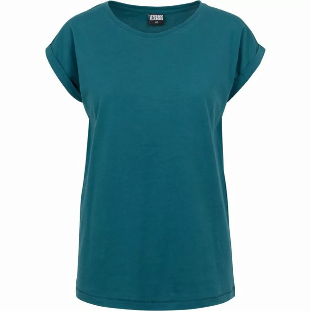 URBAN CLASSICS Kurzarmshirt "Urban Classics Damen Ladies Extended Shoulder günstig online kaufen