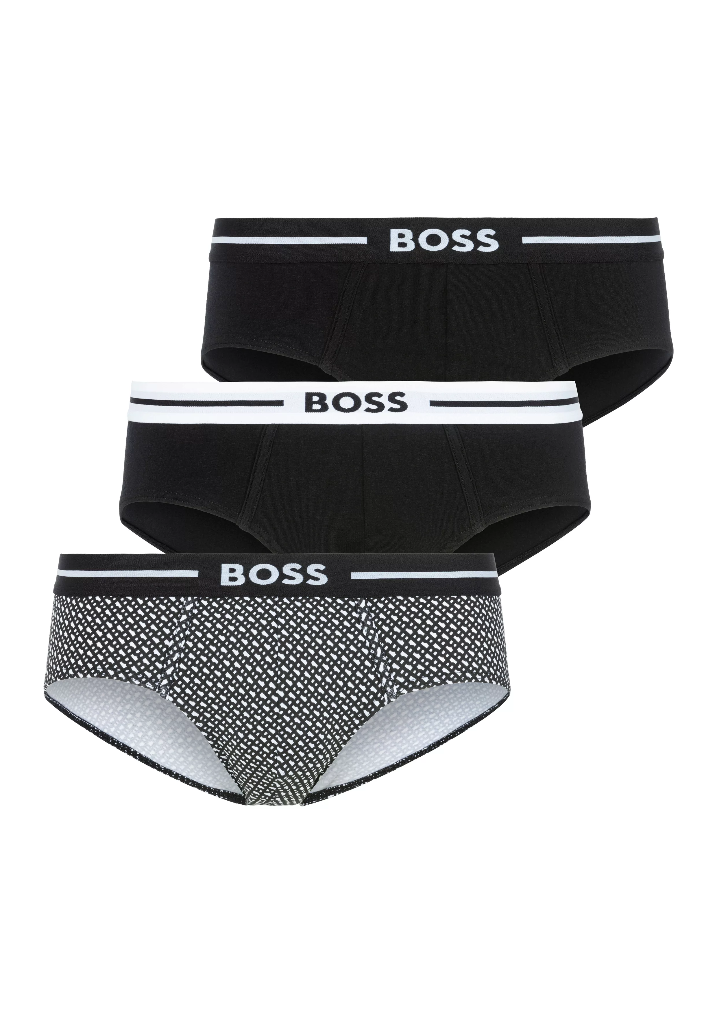 BOSS Slip, (Packung, 3 St., 3er-Pack), mit BOSS-Logobund günstig online kaufen