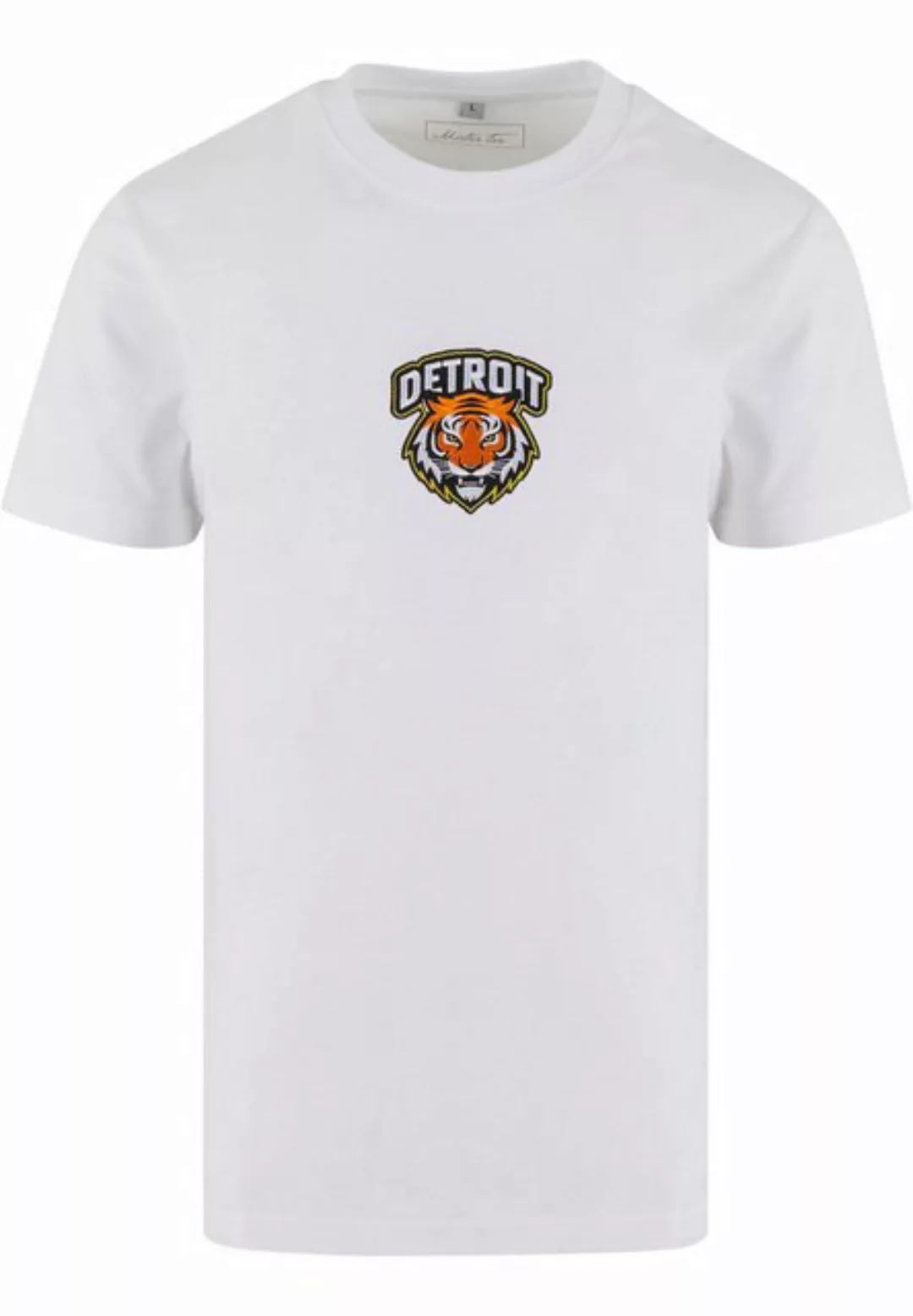 MisterTee T-Shirt MisterTee Detroit Tiger Head Patch Tee (1-tlg) günstig online kaufen