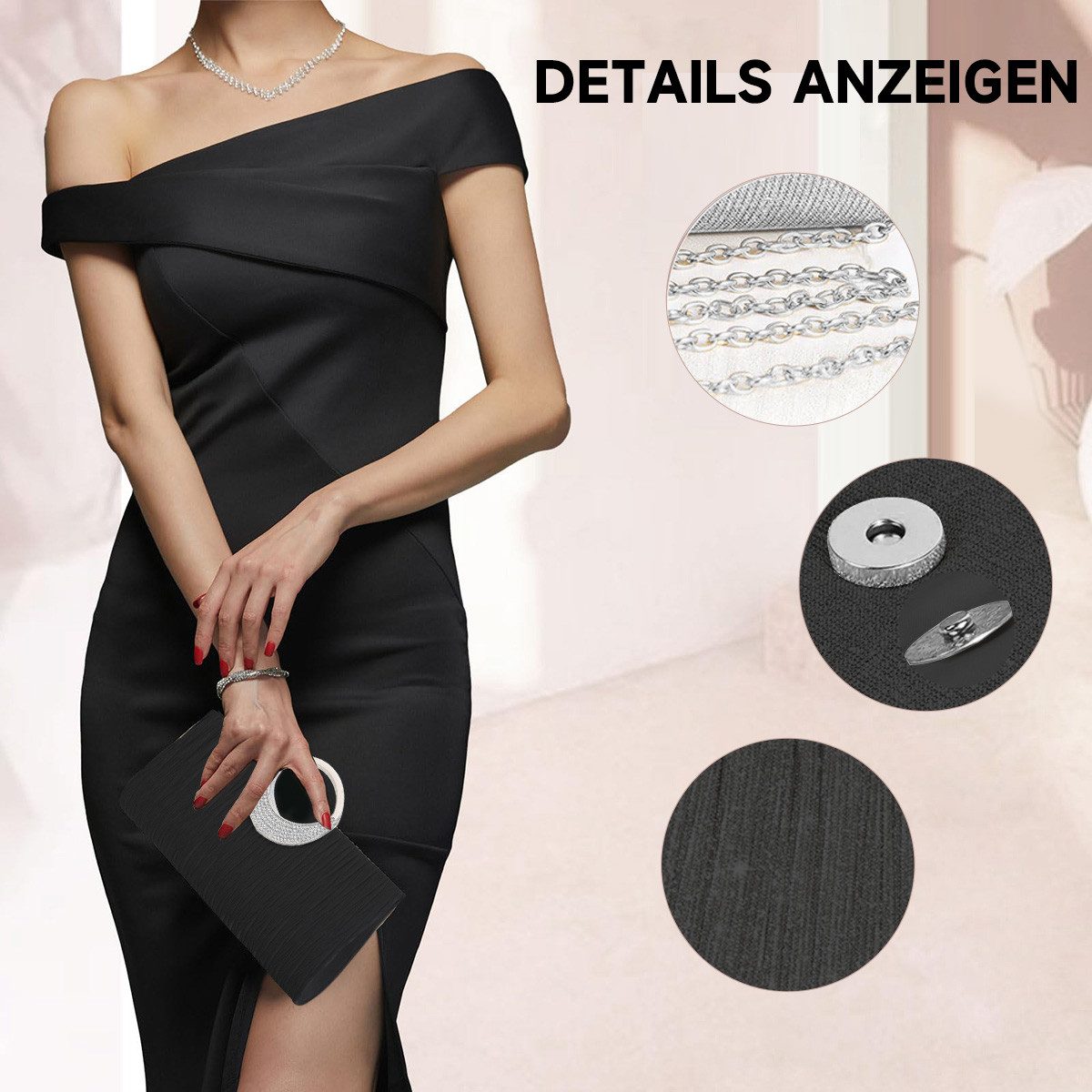 RWEUOQ Abendtasche Retro Handtasche Abendtasche Party günstig online kaufen