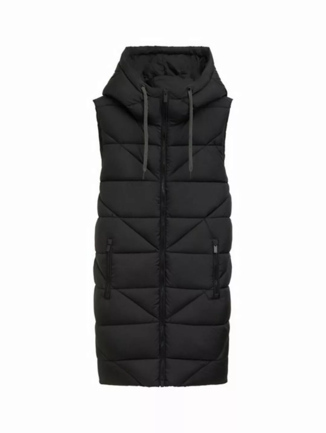 TOM TAILOR Outdoorjacke long modern vest, deep black günstig online kaufen