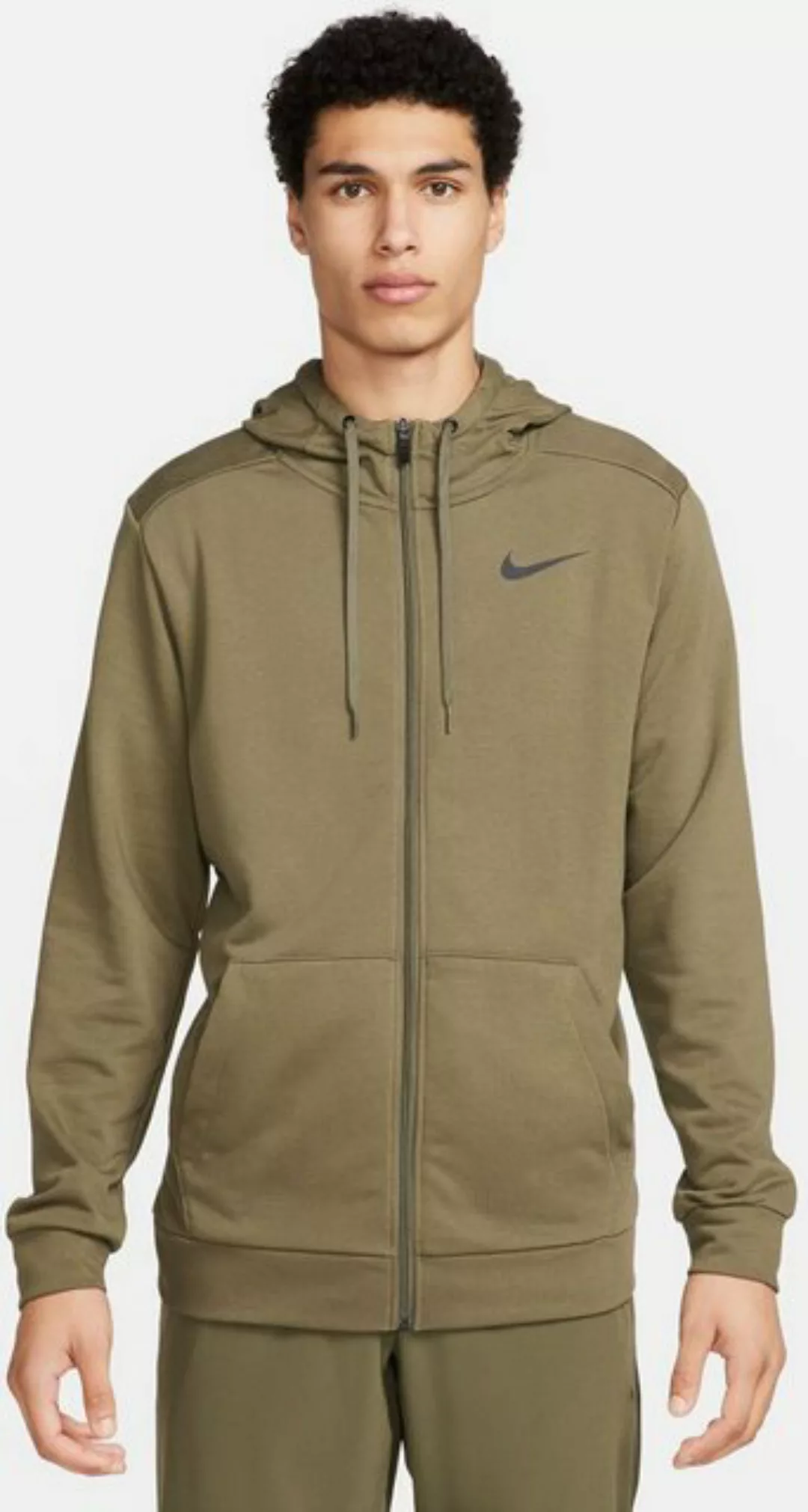 Nike Sweatshirt M NK DF HDIE FZ FL MEDIUM OLIVE/BLACK günstig online kaufen