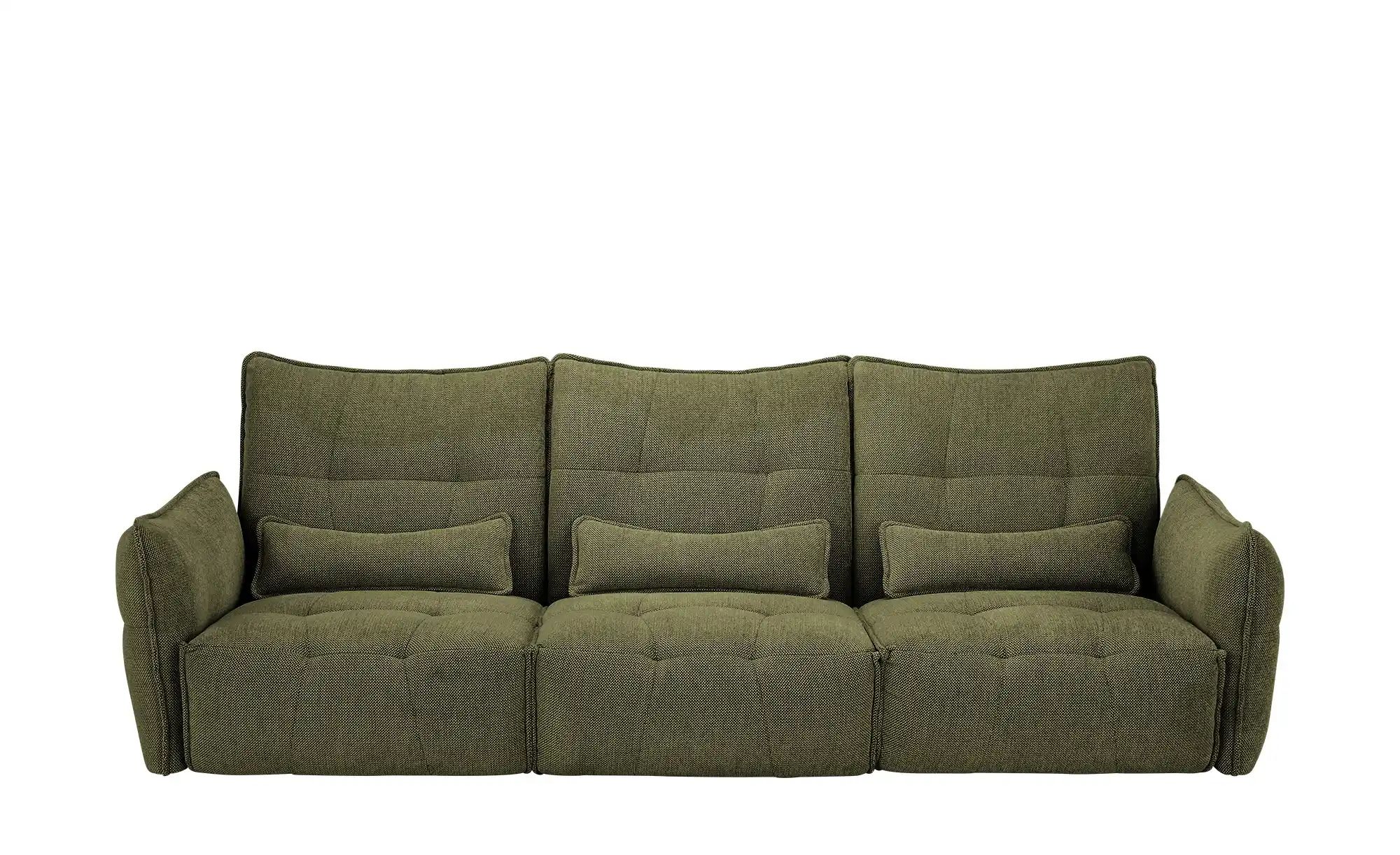 bobb Sofa, 3-Sitzer  Jeaneva ¦ grün ¦ Maße (cm): B: 320 H: 101 T: 114 Polst günstig online kaufen