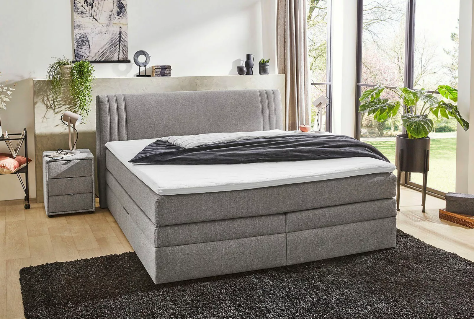 Jockenhöfer Gruppe Boxspringbett ""Amira" Topseller, mit Bettkasten und Top günstig online kaufen