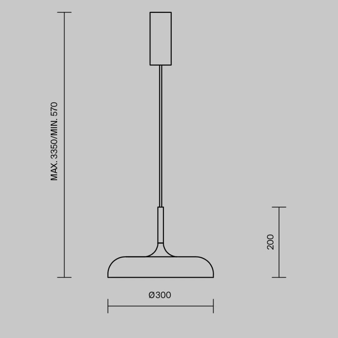 LED Pendelleuchte Gerhard in Weiß 19W 1000lm günstig online kaufen