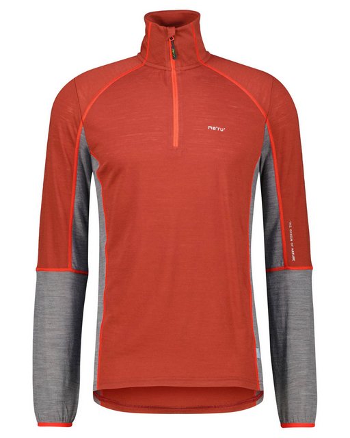 Meru Fleecepullover Herren Langarmshirt SLAGELSE (1-tlg) günstig online kaufen