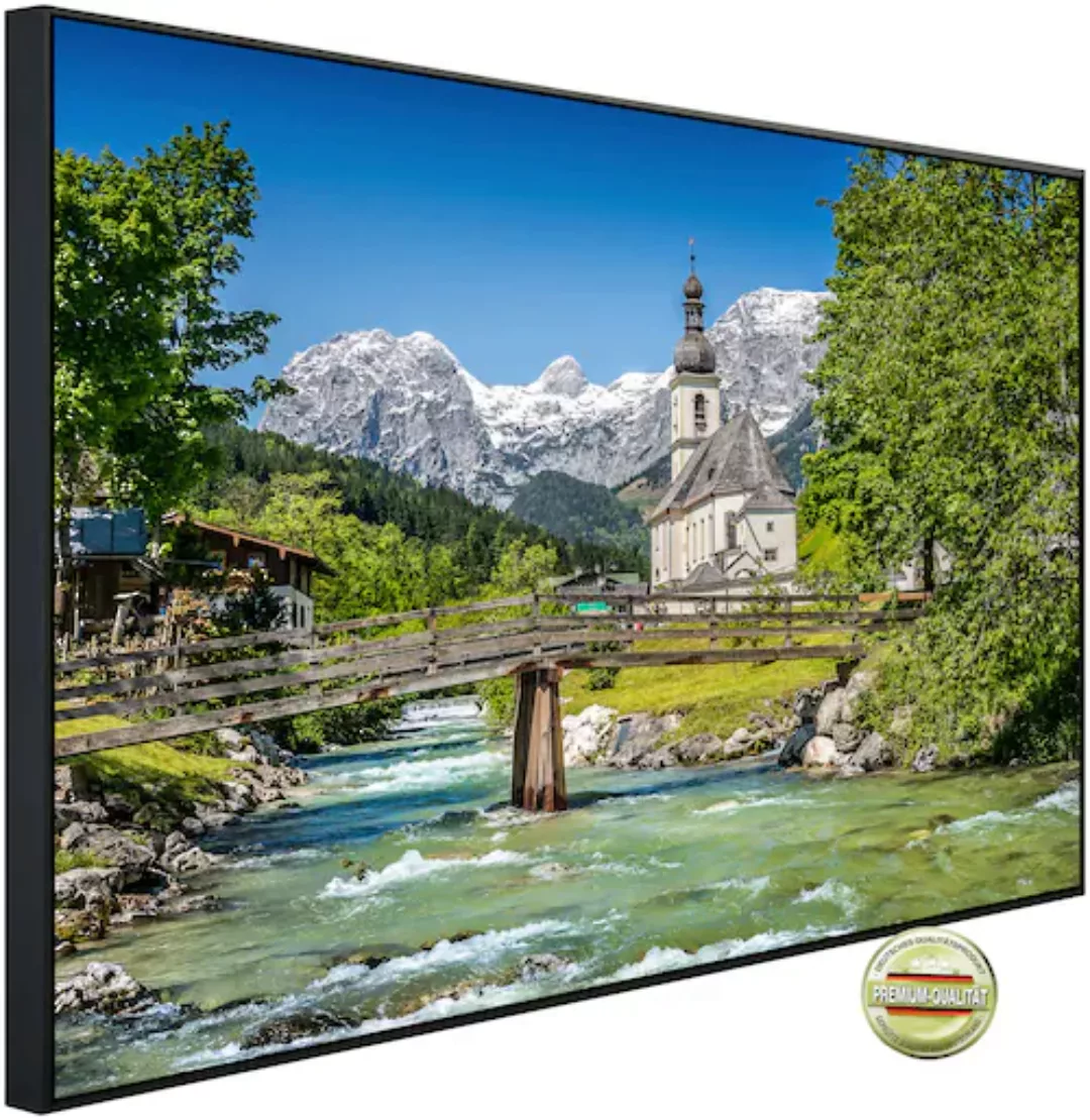 Papermoon Infrarotheizung »Bayerische Alpen«, sehr angenehme Strahlungswärm günstig online kaufen