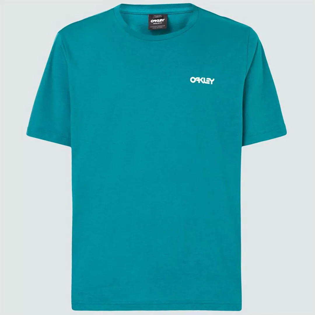 Oakley Apparel Topo Map Kurzärmeliges T-shirt XL Green Lake günstig online kaufen