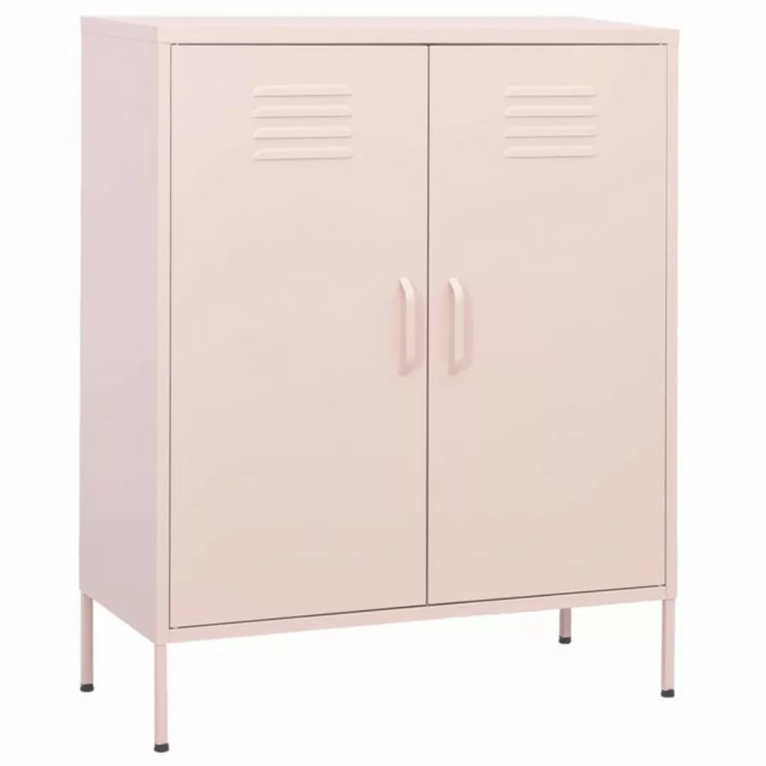 vidaXL Aktenschrank Lagerschrank Rosa 80x35x101,5 cm Stahl günstig online kaufen