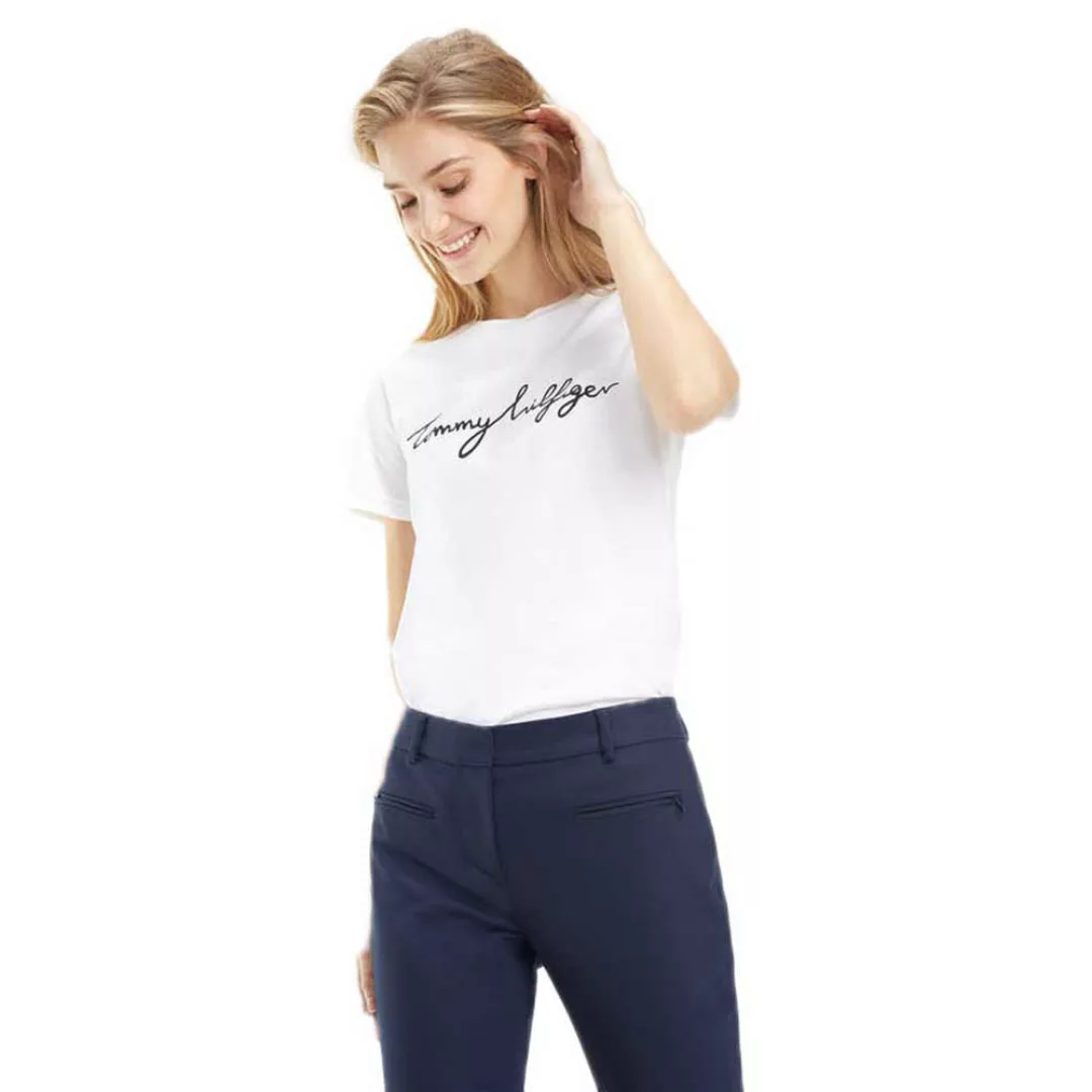 Tommy Hilfiger Heritage Graphic Kurzärmeliges T-shirt XS Light Grey Heather günstig online kaufen
