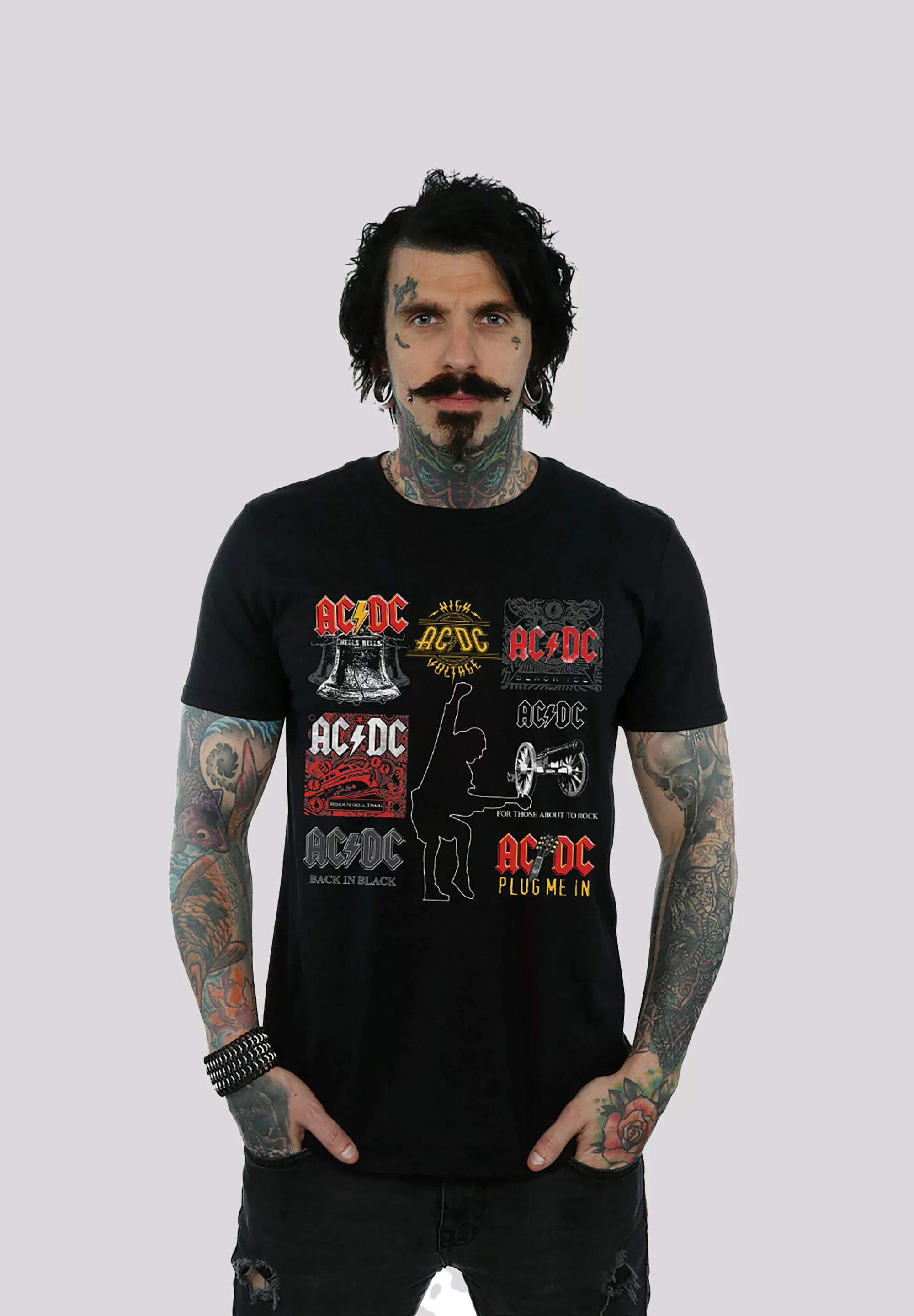 F4NT4STIC T-Shirt "ACDC Hells Bells für Kinder & Herren", Print günstig online kaufen