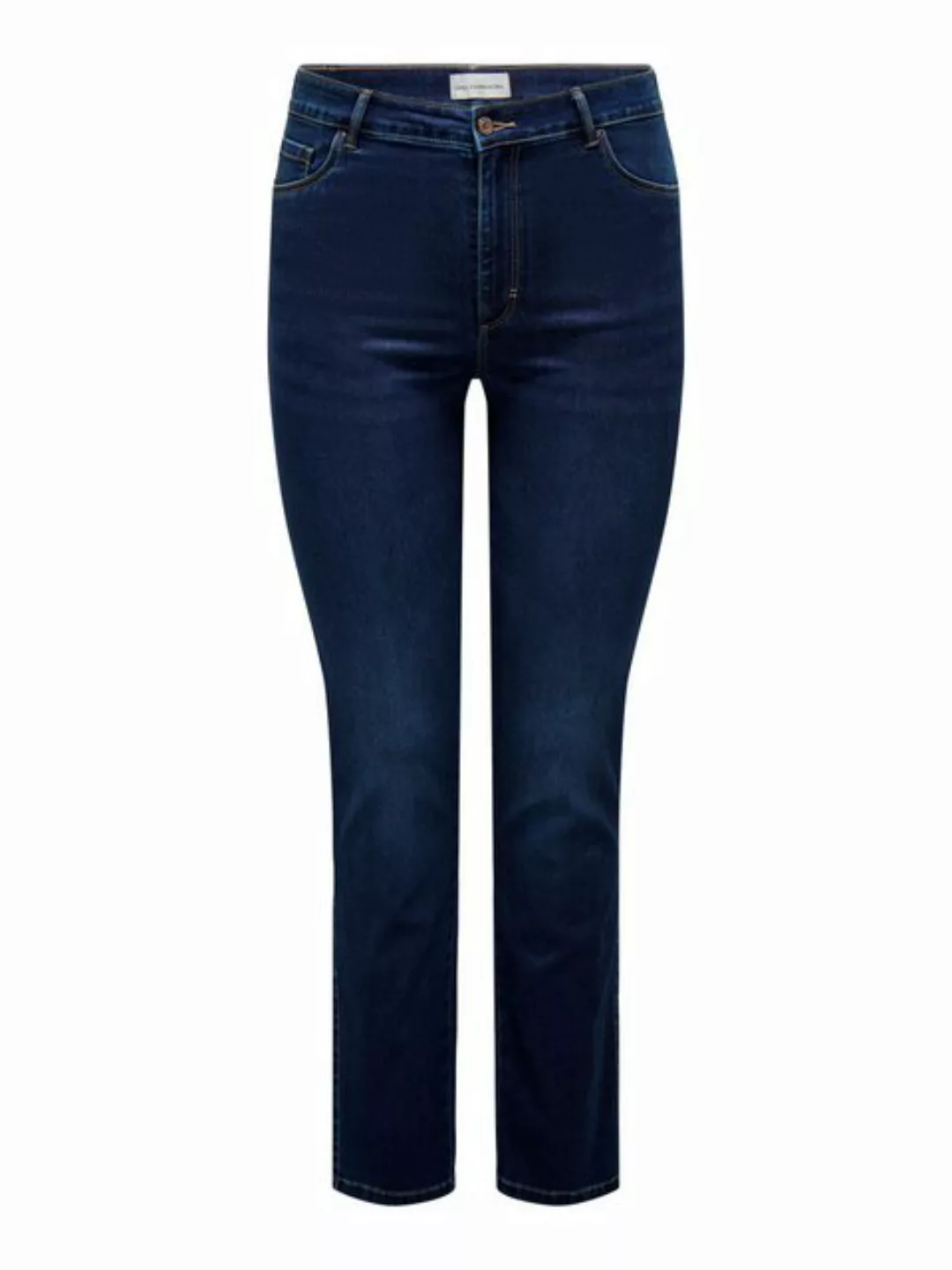 Carmakoma by Only Damen Jeans CARAUGUSTA HW STRAIGHT BJ61 - Straight Fit - günstig online kaufen