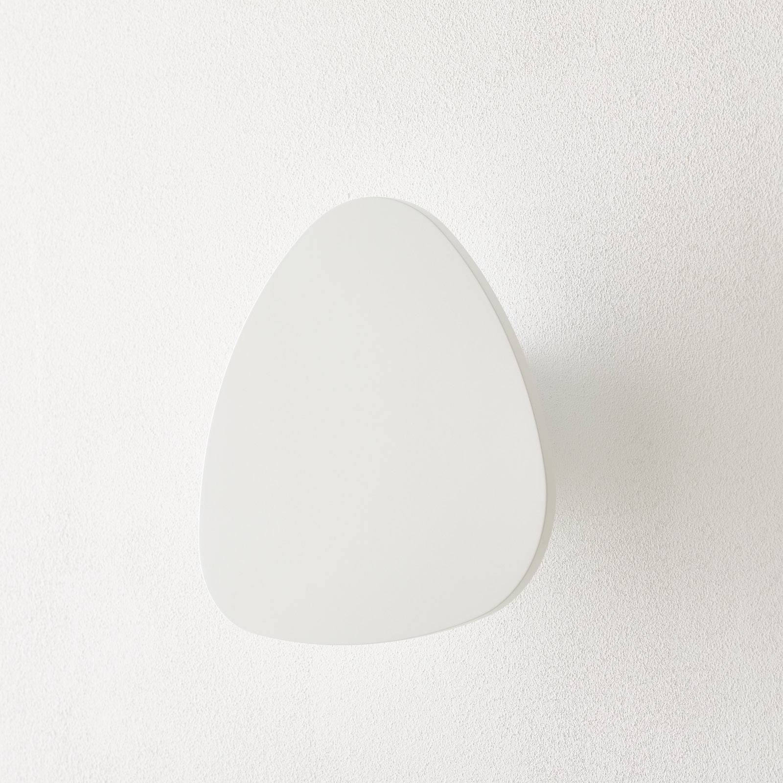 Bover Tria 02 LED-Wandleuchte, weiß, 27 cm dimmbar günstig online kaufen