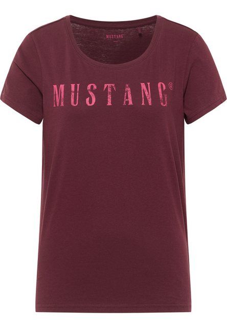 MUSTANG Kurzarmshirt T-Shirt günstig online kaufen