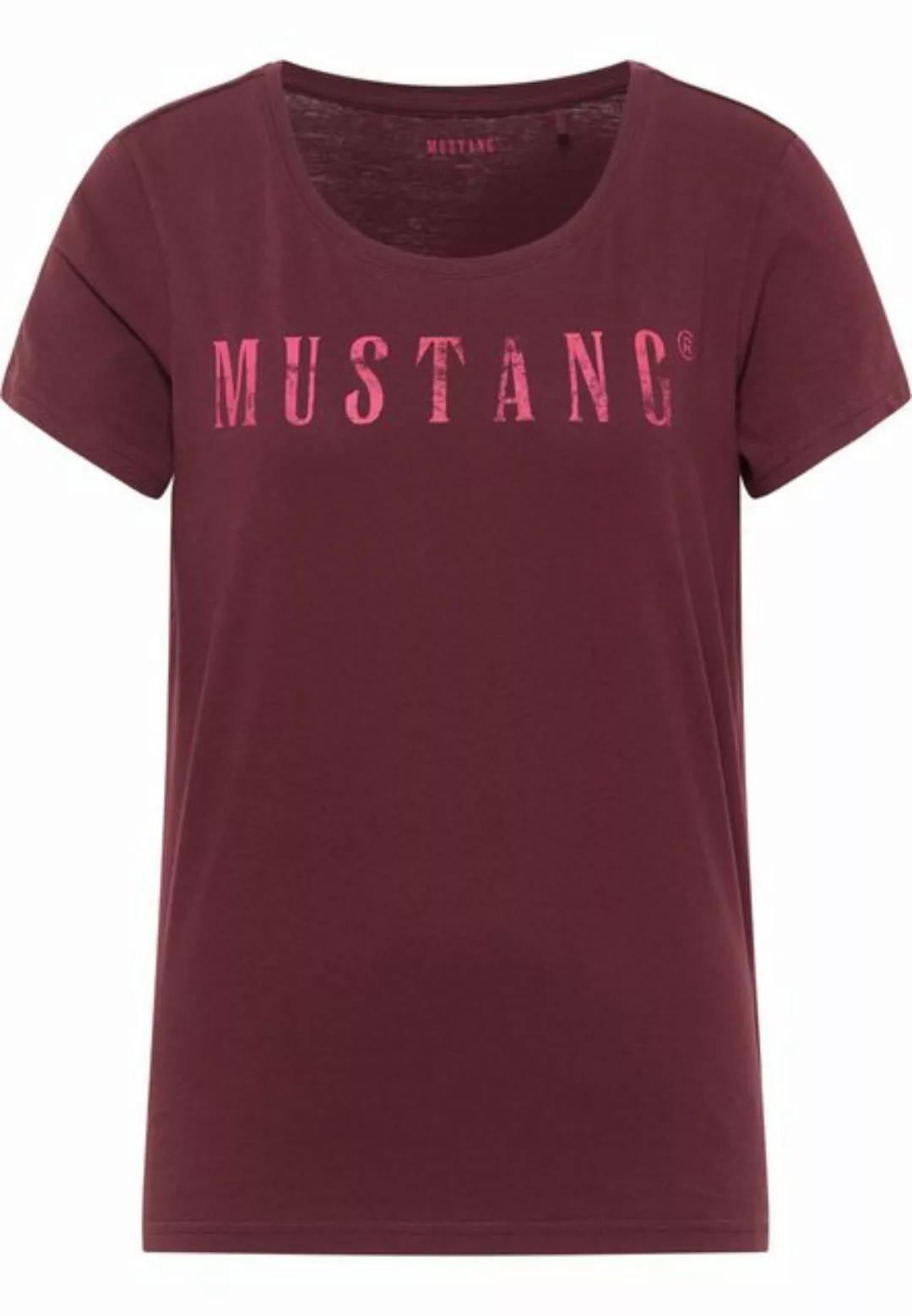 MUSTANG Kurzarmshirt T-Shirt günstig online kaufen