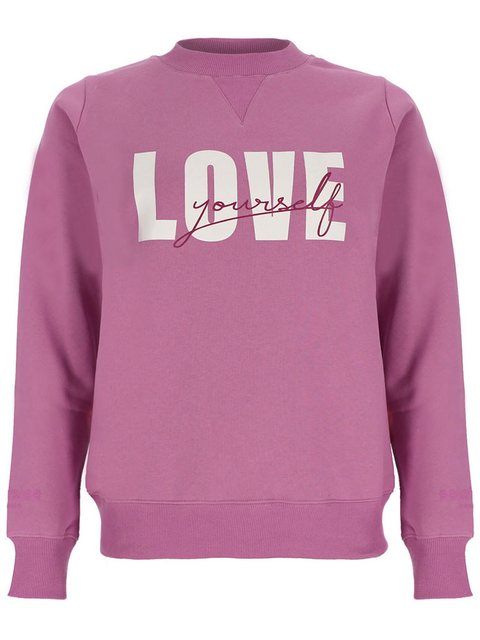 salzhaut Rundhalspullover Damen Pullover Rabhahn mit Love-Yourself-Print - günstig online kaufen