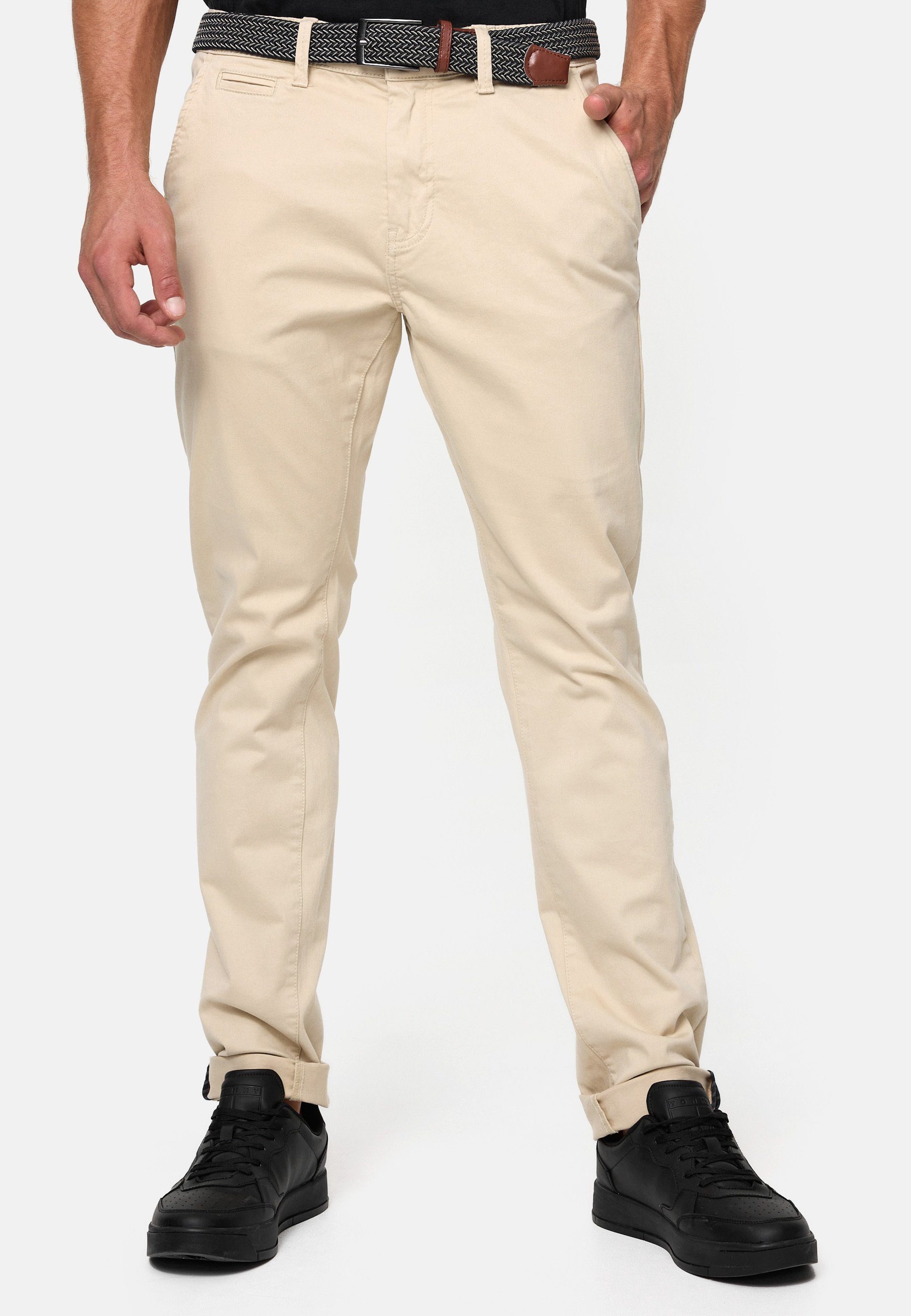 Indicode Chinohose Eary aus elastischer Baumwoll-Qualität, günstig online kaufen