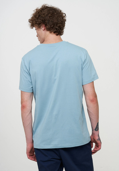 Herren T-shirt Aus Weicher Baumwolle (Bio) | Agave Logo Wave Recolution günstig online kaufen