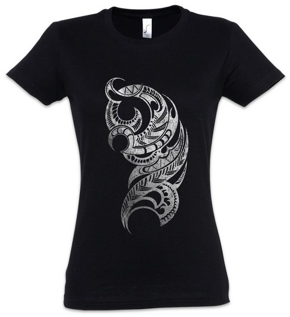 Urban Backwoods Print-Shirt Maori Symbol Damen T-Shirt Native New Zealand N günstig online kaufen