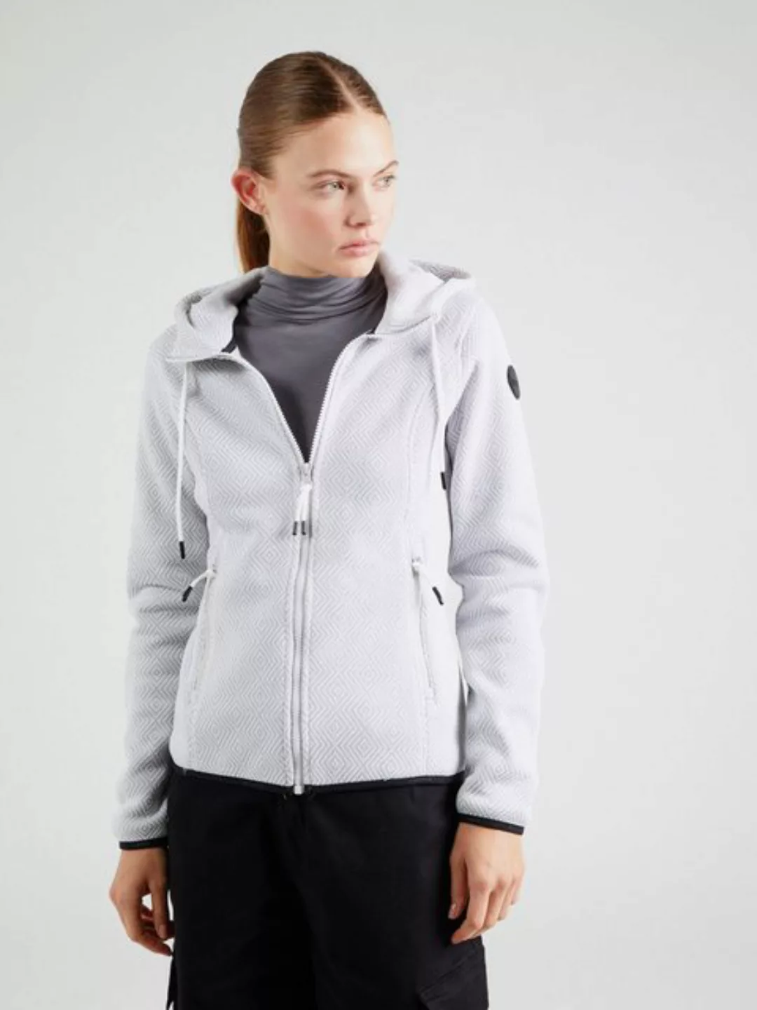 Icepeak Strickfleecejacke Auen Midlayer für Damen mit verschließbaren Tasch günstig online kaufen