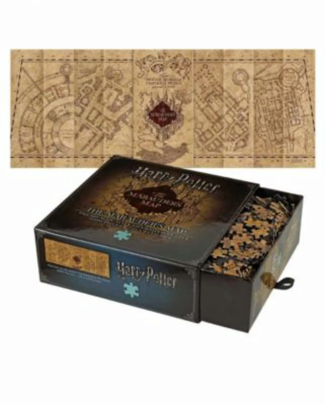 Karte des Rumtreibers Puzzle mit 1.000 Teilen - Harry Potter Dekoobjekte be günstig online kaufen