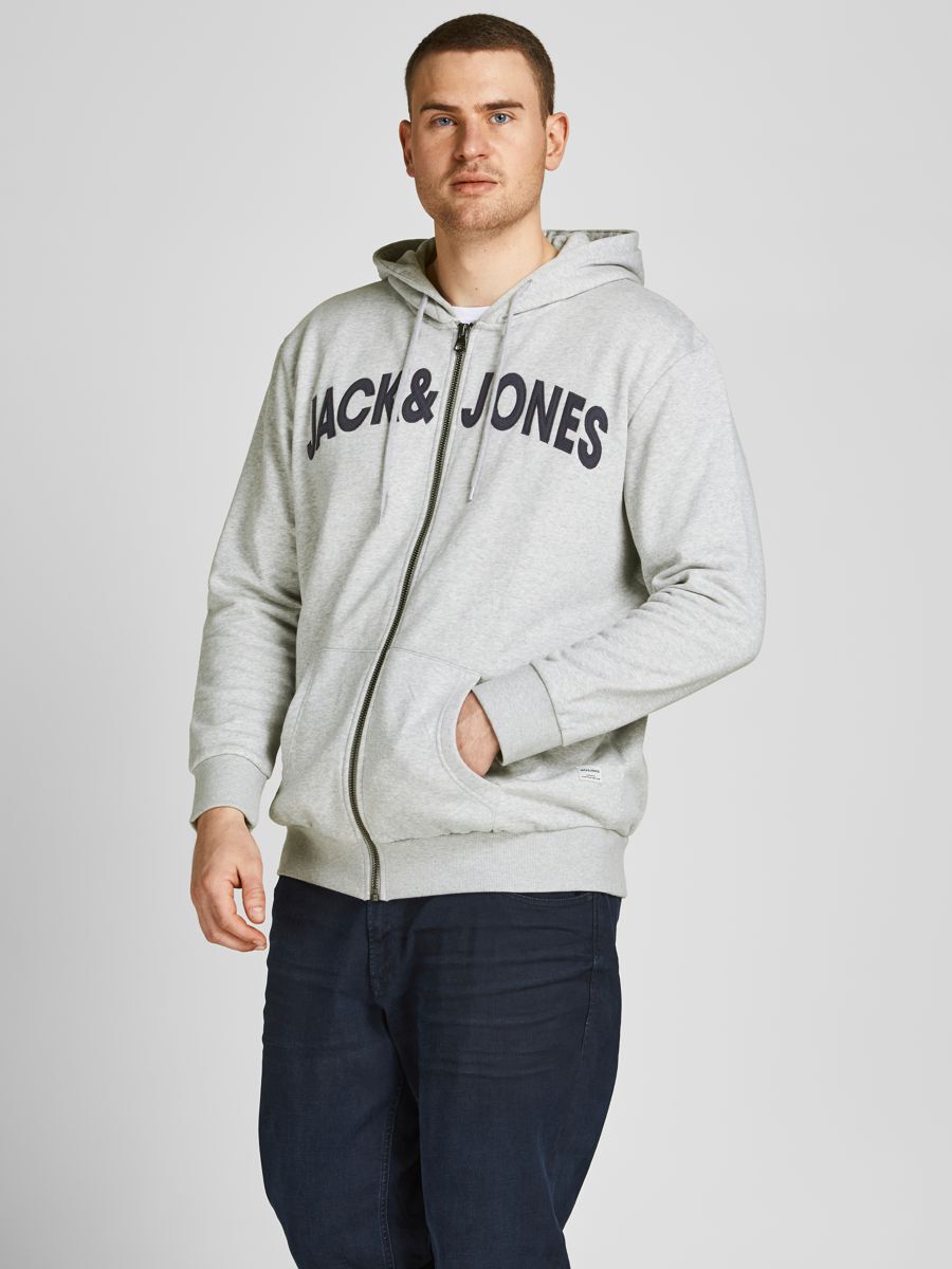 REIßVERSCHLUSS PLUS SIZE HOODIE günstig online kaufen