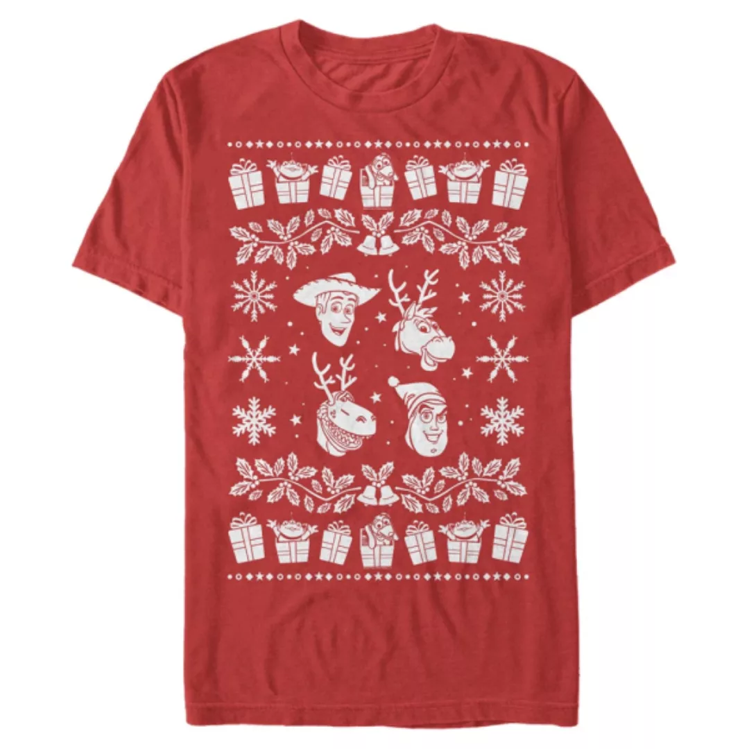 Disney - Toy Story - Gruppe Sweater Story - Weihnachten - Männer T-Shirt günstig online kaufen