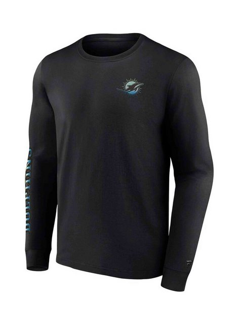 Fanatics Longsleeve NFL Miami Dolphins Gradient Crew günstig online kaufen