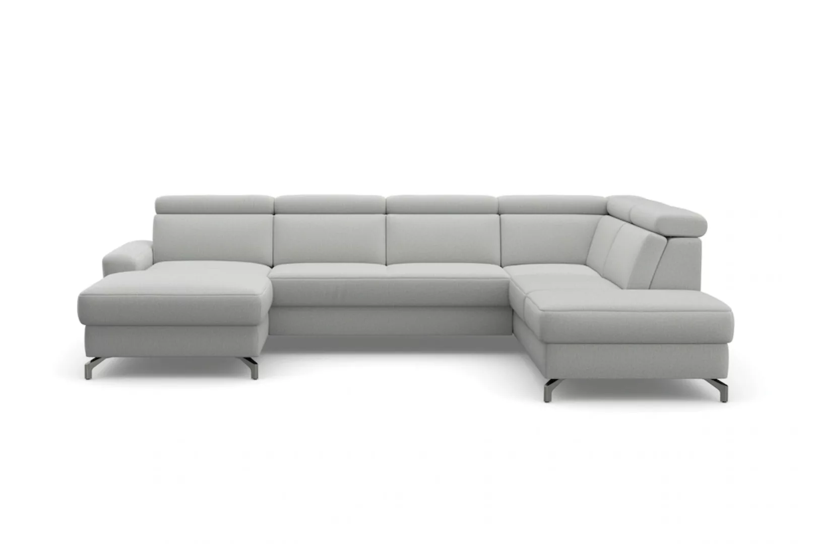 sit&more Wohnlandschaft "Scarlett U-Form", inklusive Kopfteilverstellung, w günstig online kaufen
