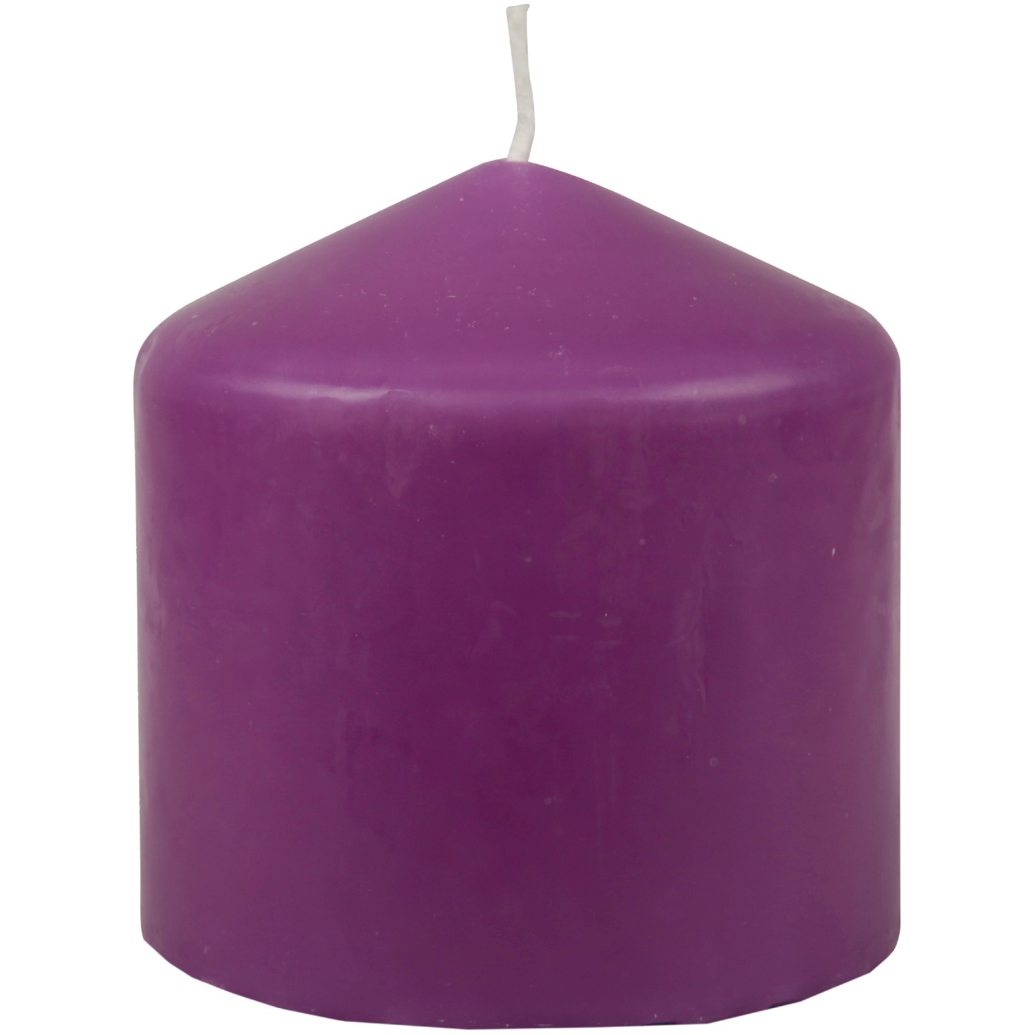 HS Candle Stumpenkerzen Ø8cm Violett Lila günstig online kaufen