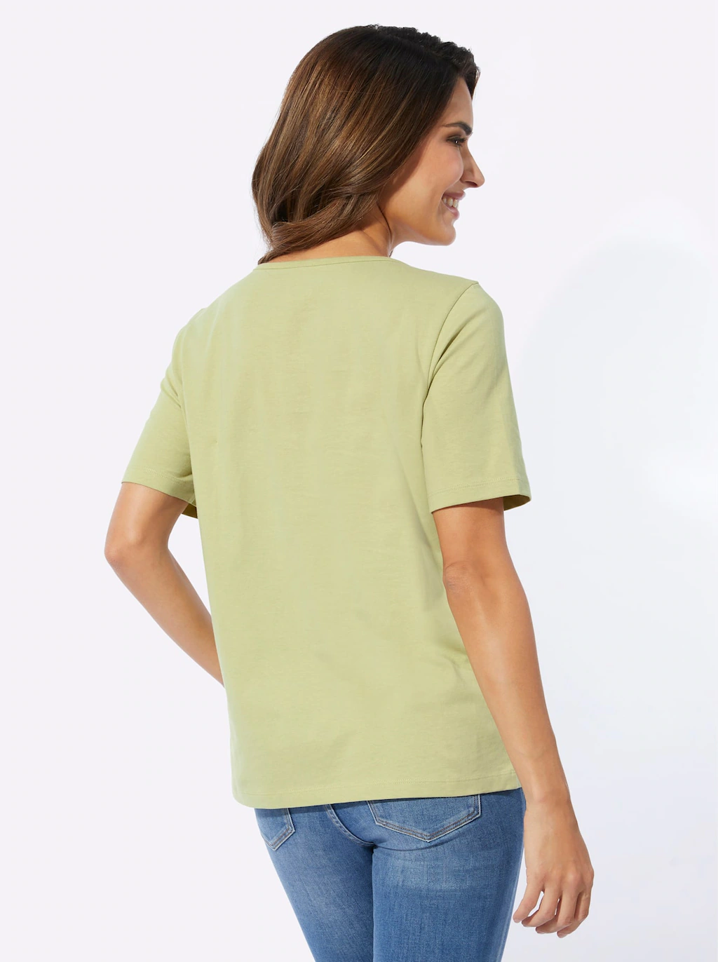 Classic Basics Rundhalsshirt "Rundhals-Shirt" günstig online kaufen