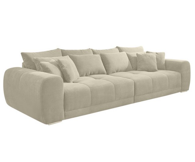 luma-home Big-Sofa 15173, XXL-Couch 306x134 cm mit Federkernpolsterung, vie günstig online kaufen