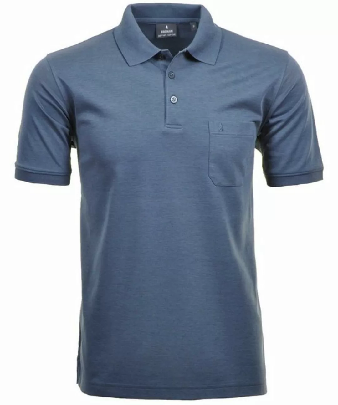 RAGMAN Poloshirt Herren Poloshirt - Oberteil, Softknit-Polo günstig online kaufen