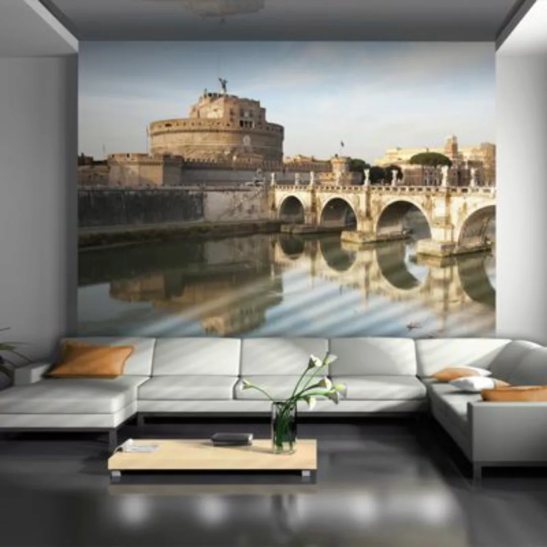 artgeist Fototapete Ponte San Angelo mehrfarbig Gr. 200 x 154 günstig online kaufen
