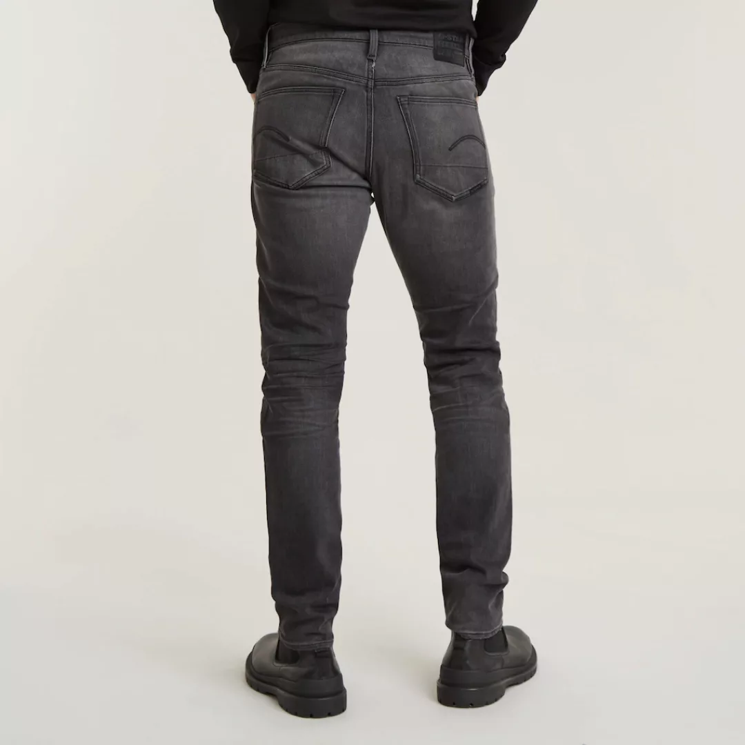 G-Star Herren Jeans 3301 Slim Fit - Grau - Antic Charcoal günstig online kaufen