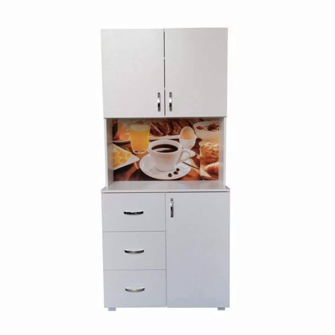 HTI-Line Küchenbuffet Küchenbuffet Blanca (Stück, 1-St., 1x Schrank Blanca, günstig online kaufen