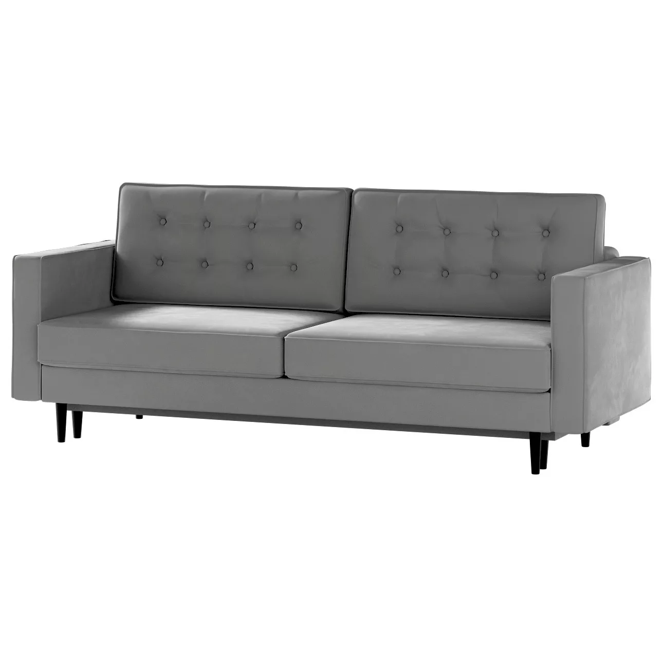 Ausklappbares Sofa Svein, grau, 224x97x91, Polsterstoffe (RI91) günstig online kaufen