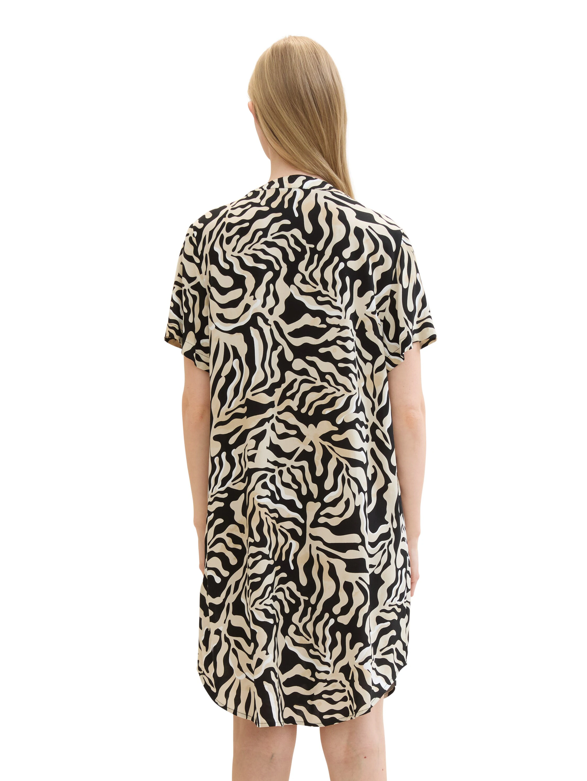 TOM TAILOR Sommerkleid mit All-Over Print günstig online kaufen